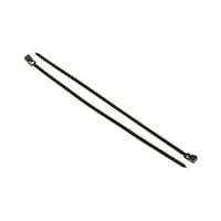 RS Pro 結束バンド 250mmx4.5 mm 黒 ナイロン 66 1袋(100個入) 8111802 8111802 1袋