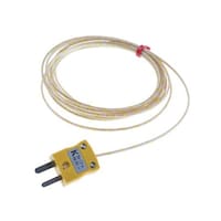 RS Pro 熱電対センサ Kタイプ ミニチュアプラグ 60°C → +350°C ANSI 8140156 8140156 1個
