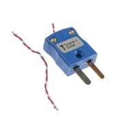 RS Pro 熱電対センサ Tタイプ ミニチュアプラグ 75°C → +250°C 5m ANSI 8479722 8479722 1個
