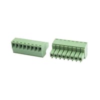 RS Pro 基板端子台 3.5mmピッチ 1列 8極 緑 1袋(5個入) 8971014 8971014 1袋