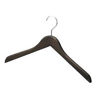 アズワン 木製 ハンガー ヴィンテージBR 屈折 W38cm 10本 61192131 61192131 1セット