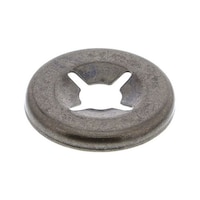 RS Pro プッシュオン留め具 エナメル仕上げ 鋼 オープン シャフト径3mm用 1袋(50個入) 172329 172329 1袋