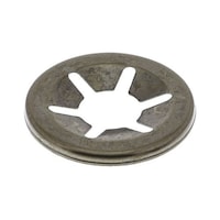 RS Pro プッシュオン留め具 エナメル仕上げ 鋼 オープン シャフト径6mm用 1袋(50個入) 172357 172357 1袋