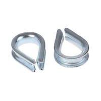 RS Pro シンブル (はめ輪) スチール 3mm 1袋(10個入) 192985 192985 1袋