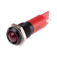 RS Pro LED表示灯 赤 14mm 24→ 36 V dc 205426 205426 1個