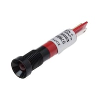 RS Pro LED表示灯 赤 8mm 230 V ac 207135 207135 1個