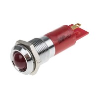 RS Pro LED表示灯 点滅 赤 14mm 12 V dc 209866 209866 1個