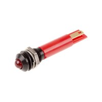 RS Pro LED表示灯 赤 8mm 110 V ac 210507 210507 1個