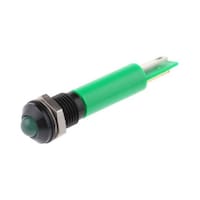 RS Pro LED表示灯 緑 8mm 24 V ac/dc 212200 212200 1個