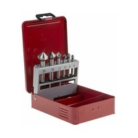 RS Pro 皿穴用ドリルビットセット HSS 6.3 → 20.5 mm 6個 90° 218567 218567 1個