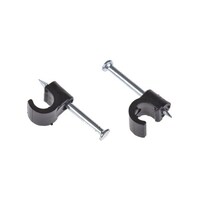 RS Pro ケーブルクリップ (配線クリップ) 6mm x 4.69 mm 7.18mm 1箱(100個入) 233415 233415 1箱