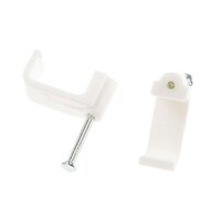RS Pro ケーブルクリップ (配線クリップ) 18 mm 12.9mm 1箱(100個入) 233443 233443 1箱