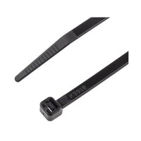 RS Pro 結束バンド 190mm x 4.8 mm 黒 ナイロン 66 1袋(1000個入) 233506 233506 1袋