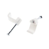 RS Pro ケーブルクリップ (配線クリップ) 7.9 mm 7.6mm 1箱(100個入) 233607 233607 1箱