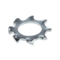 RS Pro ロックワッシャ 外歯 M5 スチール 1袋(250個入) 276875 276875 1袋