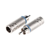 RS Pro RCAプラグ オス ニッケルめっき 1袋(5個入) 411065 411065 1袋