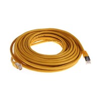 RS Pro Cat6 ケーブル 10m 黄 S/FTP 411312 411312 1個