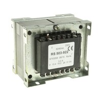 RS Pro シャーシ取り付け電源トランス1次:230V ac2次:13.4V ac 19.2V ac 26V ac 31.9V ac 503922 503922 1個