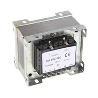 RS Pro シャーシ取り付け電源トランス1次:230V ac2次:6V ac 9V ac 12V ac 18V ac電力:100VA 504000 504000 1個