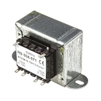 RS Pro シャーシ取り付け電源トランス1次:230V ac2次:12V ac電力:20VA 504571 504571 1個