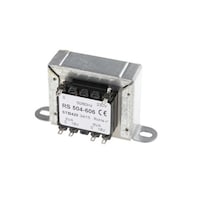 RS Pro シャーシ取り付け電源トランス1次:230V ac2次:18V ac電力:12VA 504606 504606 1個