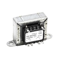 RS Pro シャーシ取り付け電源トランス1次:230V ac2次:5V ac電力:6VA 504694 504694 1個