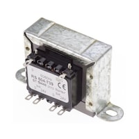 RS Pro シャーシ取り付け電源トランス1次:230V ac2次:24V ac電力:6VA 504739 504739 1個
