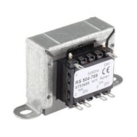 RS Pro シャーシ取り付け電源トランス1次:230V ac2次:20V ac電力:6VA 504789 504789 1個