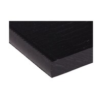 RS Pro ナイロンシート 黒 500mm x 300mm x 10mm 514792 514792 1個