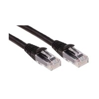 RS Pro Cat6 ケーブル 1m 黒 U/UTP 556219 556219 1個
