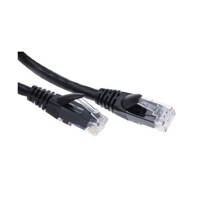 RS Pro Cat6 ケーブル 10m 黒 U/UTP 556512 556512 1個