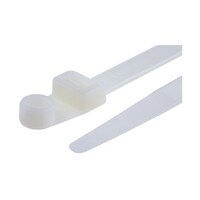 RS Pro 結束バンド 317.2mm x 7.8 mm ナチュラル ナイロン 66 1袋(100個入) 601108 601108 1袋