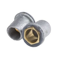 RS Pro コンジット フランジ カプラー スチール 1袋(10個入) 619963 619963 1袋