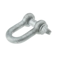 RS Pro シャックル 亜鉛めっき鋼 ネジピン 674049 674049 1個