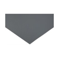 RS Pro PVCプラスチックシート グレー 1m x 500mm x 4.5mm 1セット(3個入) 680757 680757 1セット