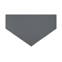 RS Pro PVCプラスチックシート グレー 1m x 500mm x 6mm 1セット(2個入) 680763 680763 1セット