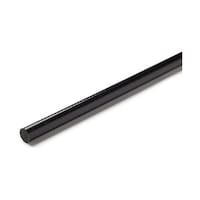 RS Pro ガラス繊維強化プラスチック(GRP)ロッド Plastica rinforzata fibra di vetro 1m 黒 50mm径 771847 771847 1セット