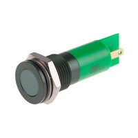 RS Pro LED表示灯 緑 14mm 24 V dc 1116563 1116563 1個