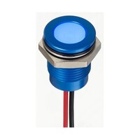 RS Pro LED表示灯 青 14mm 24 V dc 1116578 1116578 1個