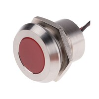 RS Pro LED表示灯 赤 22mm 220 V ac 1232426 1232426 1個