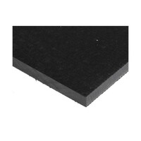 RS Pro ガラス繊維強化プラスチック(GRP)シート 黒 500mm x 305mm x 8mm 1853439 1853439 1セット