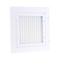 RS Pro 換気 グリル 200 x 200mm アルミ 白 1854707 1854707 1個