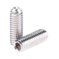 RS Pro いもねじ 止めねじ M4 x 12mm ステンレス鋼 1袋(50個入) 1870721 1870721 1袋