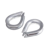 RS Pro シンブル (はめ輪) スチール 9mm 1袋(10個入) 2479111 2479111 1袋