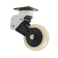 RS Pro スイベルキャスター タイヤ材 ゴム 取付けプレートサイズ 73 x 73mm 2962865 2962865 1個