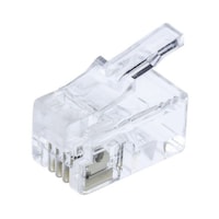 RJ10 モジュラーコネクタ 4P4C