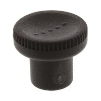 RS Pro ノブ付ねじ 丸形 M5 x 10 直径:21mm 黒 1袋(10個入) 4488836 4488836 1袋