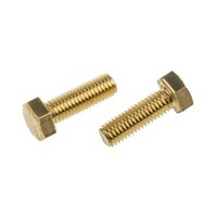 止めねじ M6 x 16mm 六角 真鍮