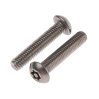 RS Pro セキュリティトルクス M5 x 25mm 丸形 ステンレス鋼 1袋(50個入) 6212726 6212726 1袋