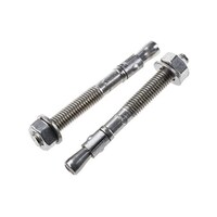 RS Pro ボルトアンカー ステンレス鋼 M8 取付穴径8mm 長さ75mm 1袋(10個入) 6221944 6221944 1袋